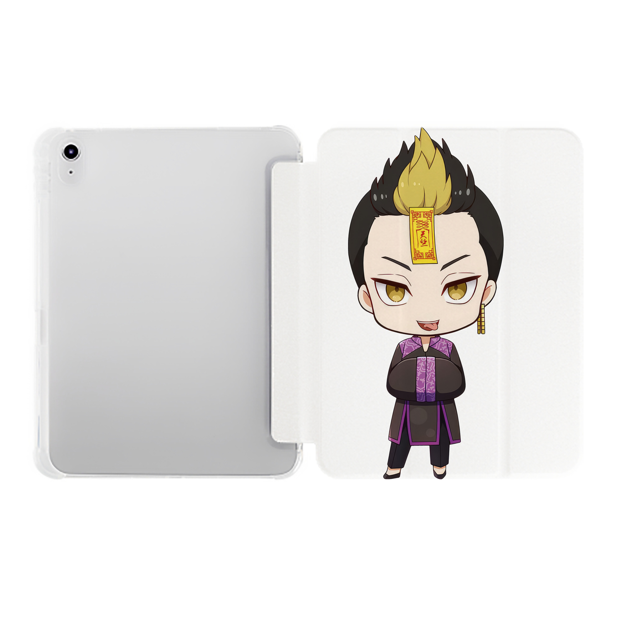 （画像用） 東京リベンジャーズ Tokyo Revengers IPad ケース ペン収納付き 三つ折りスタンド PUレザー×シリコン 対応機種9.5/10.5/10.9インチ